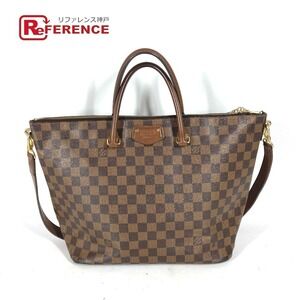 Louis Vuitton Damier Belmont handbag tote bag shoulder canvas brown